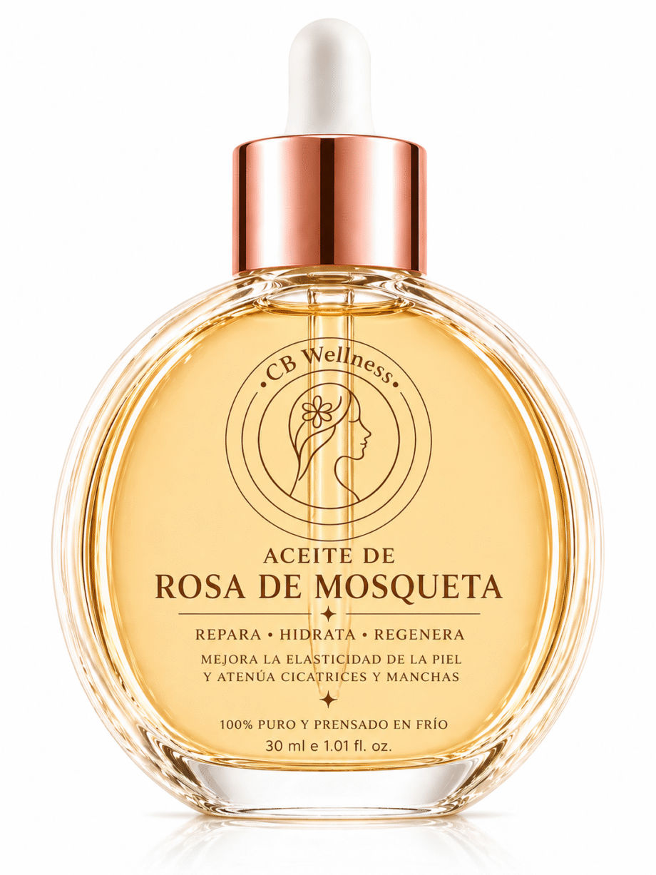 CB Wellness | Aceite Hidratante de Rosa de Mosqueta para Estrías y Flacidez