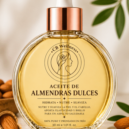 CB Wellness | Aceite de Almendras Dulces para estrías, sequedad y flacidez
