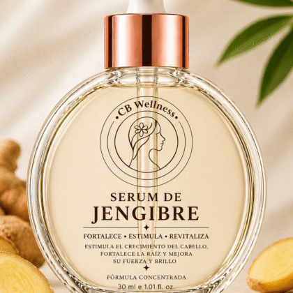 CB Wellness | Sérum de Jengibre para crecimiento capilar