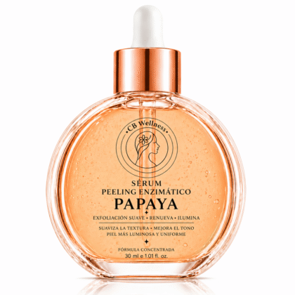 CB Wellness | Sérum de Ácido Enzimático de Papaya Peeling pieles sensibles