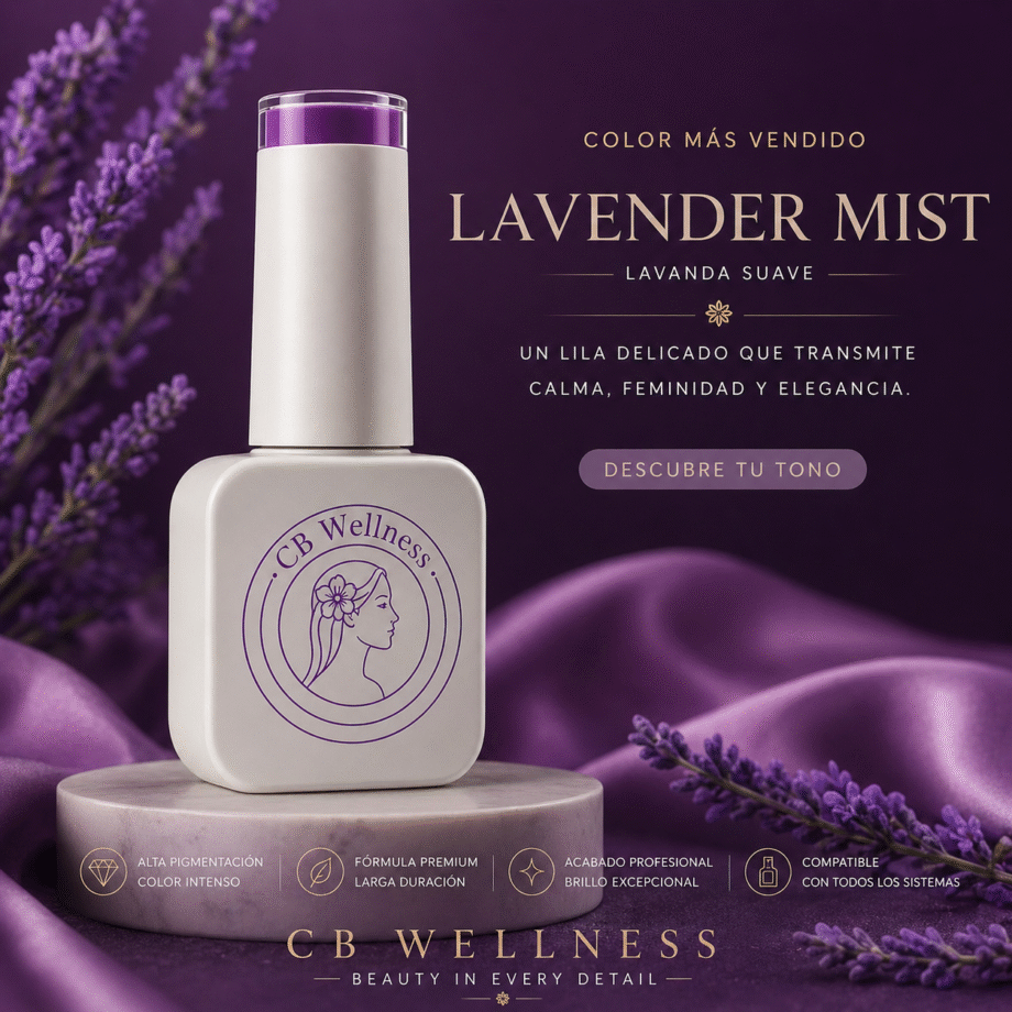 CB Wellness | Esmaltes Semipermanentes | Colección Morados y Lilas