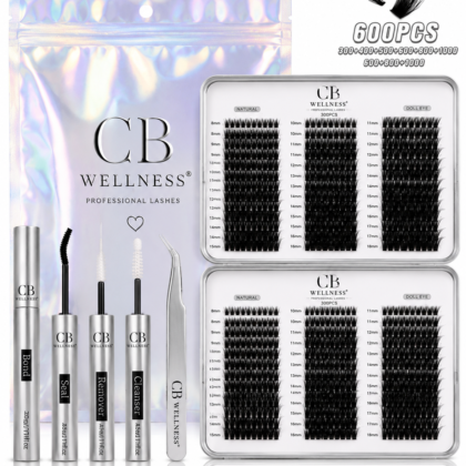 CB Wellness | Eyelashes Clusters Pestañas DIY en casa