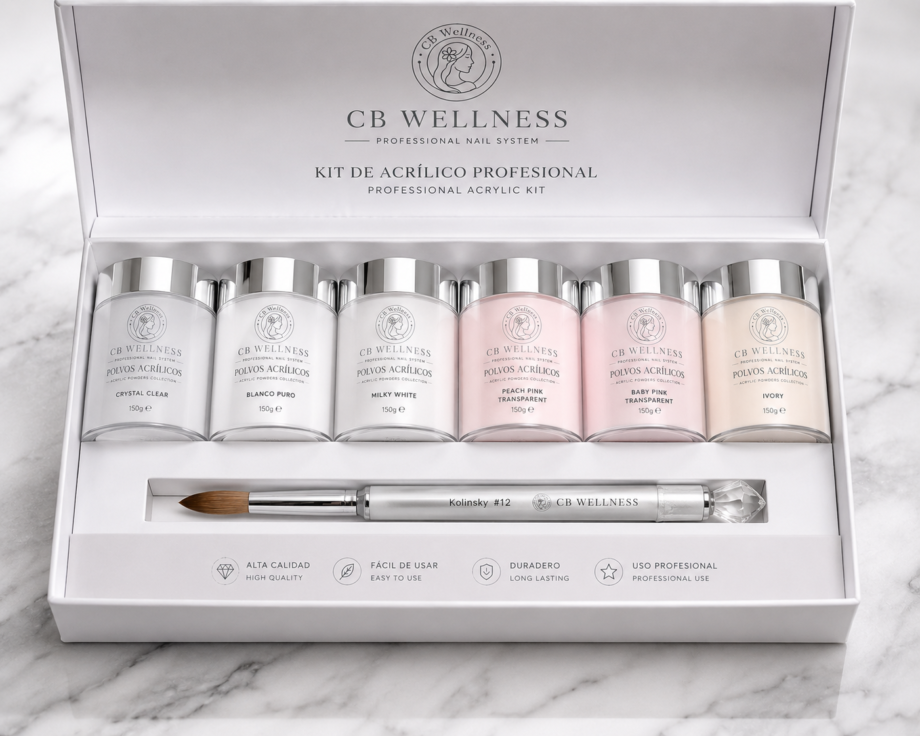 CB Wellness | Kit de Polvos Acrílicos