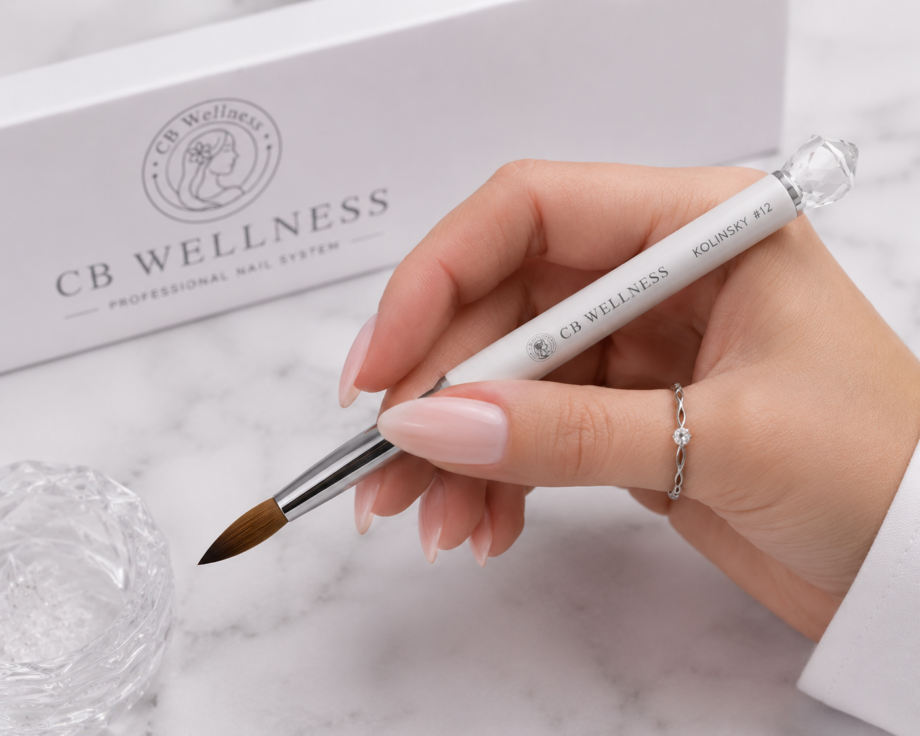 CB Wellness | Pinceles Kolinsky para Acrílico