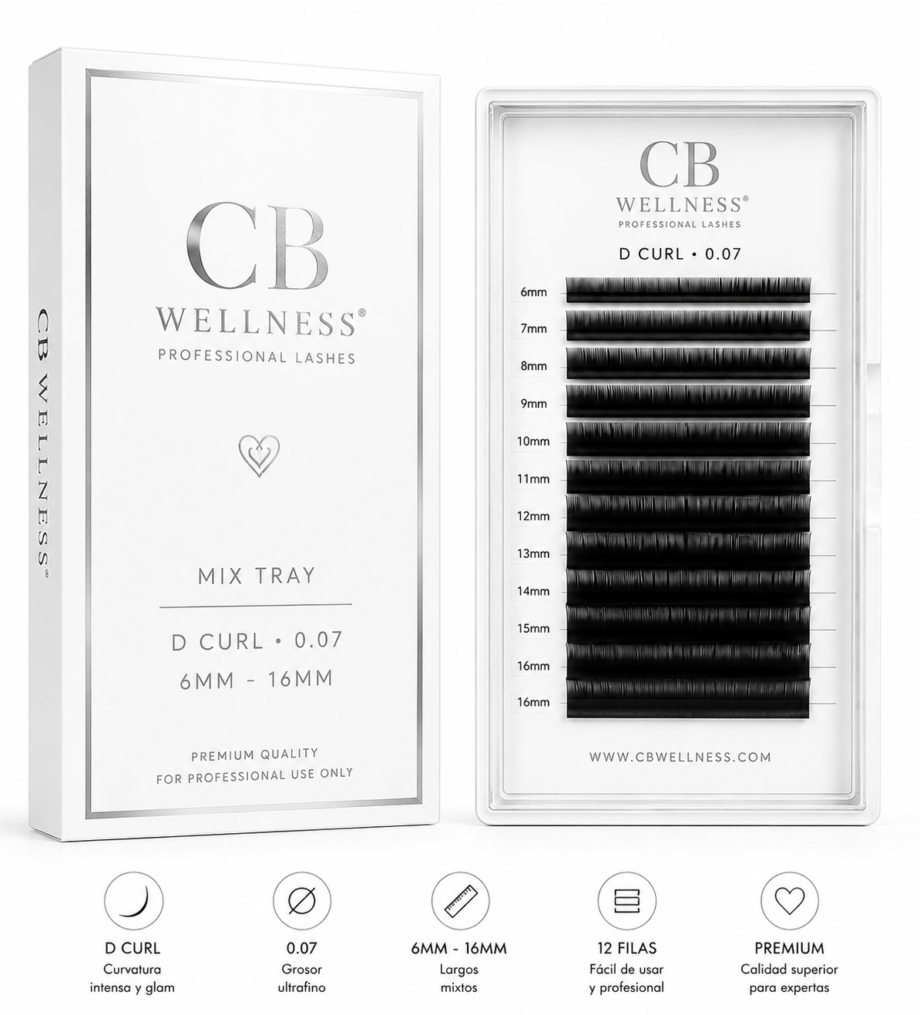 CB Wellness | Eyelashes Set Mix Tray 3D.D